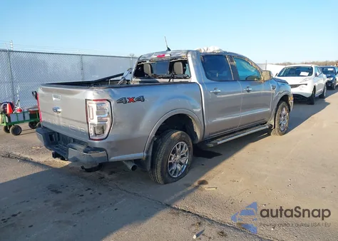 2021 Ford Ranger Lariat из США, поврежденный, VIN 1FTER4FH4MLD44192